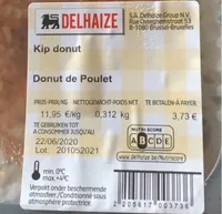 Donut de poulet