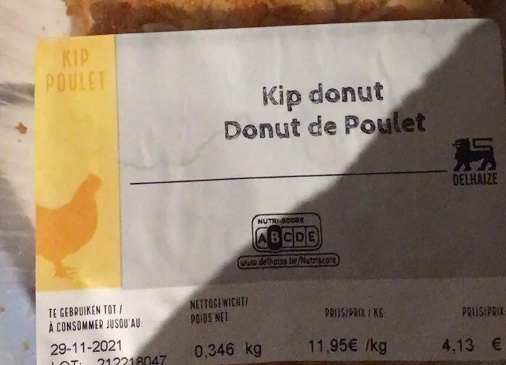 Donut de poulet
