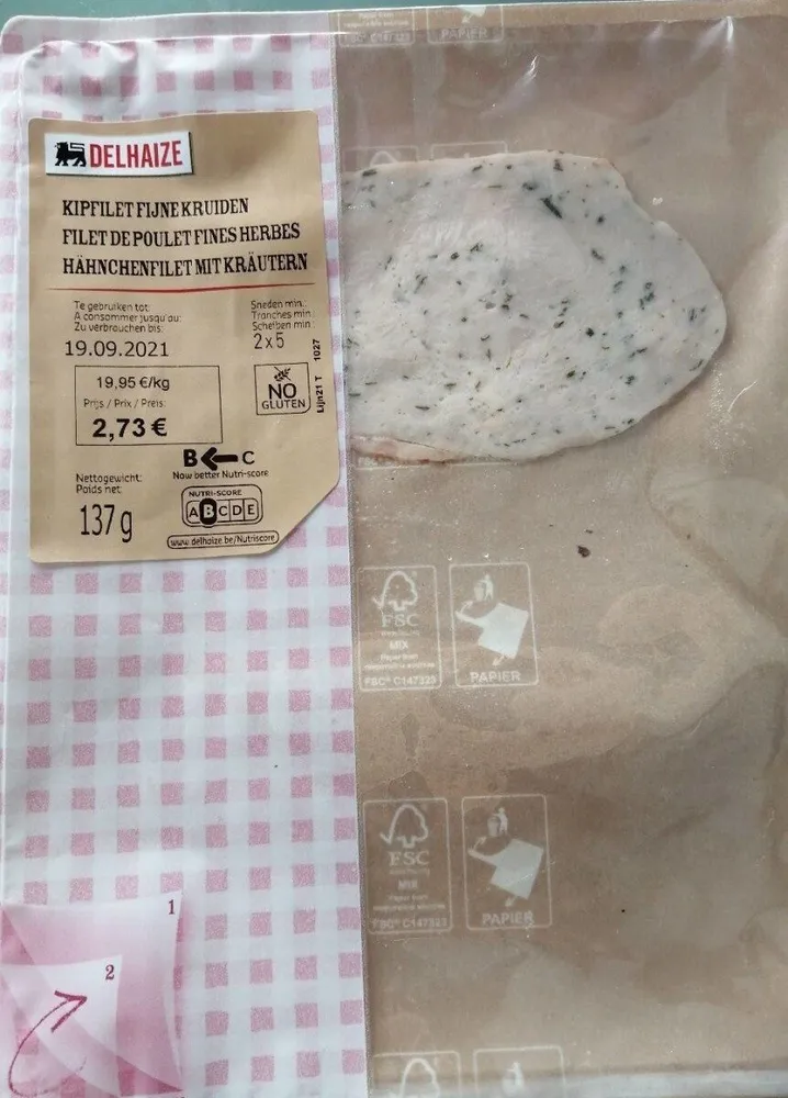 Filet de poulet aux herbes