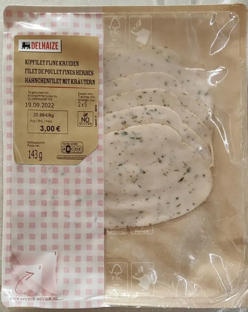 Filet de poulet fines herbes