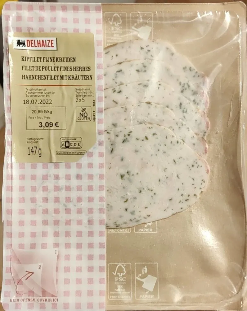 Filet de poulet fines herbes