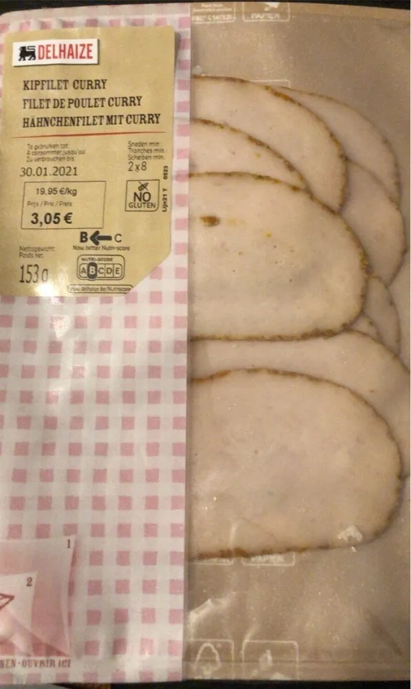 Filet de poulet curry