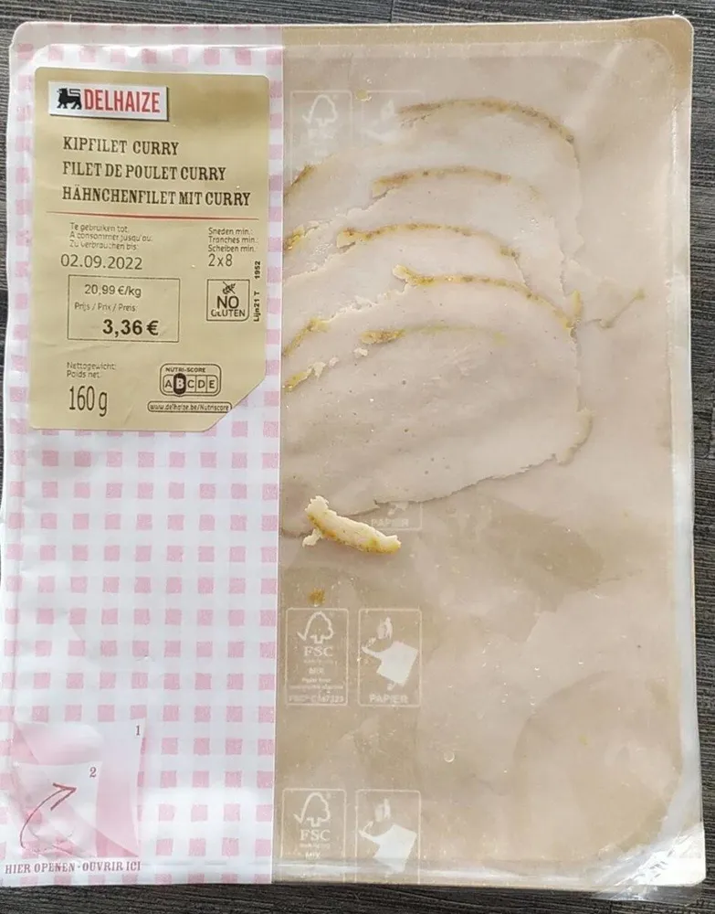 Filet de poulet curry
