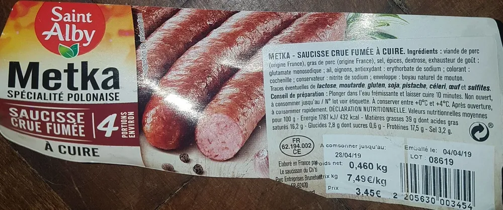 Metka spécialité polonaise