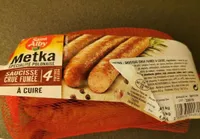 Saucisse crue fumée
