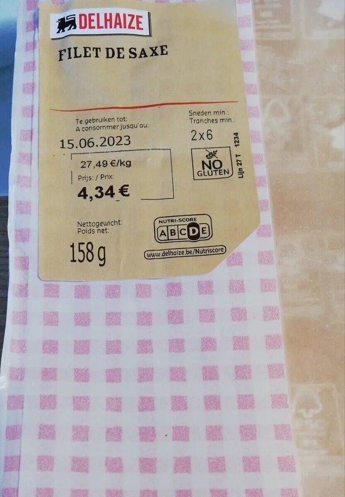 Filet de saxe