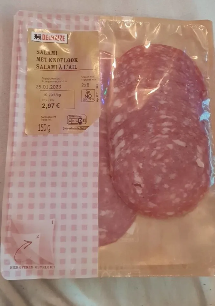 Salami à l'ail