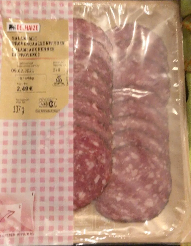 Salami aux herbes de provence
