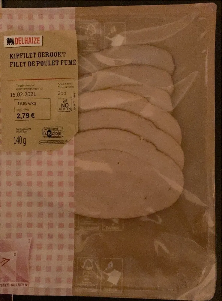Filet de poulet fumé