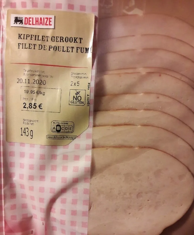 Filet de poulet fumé