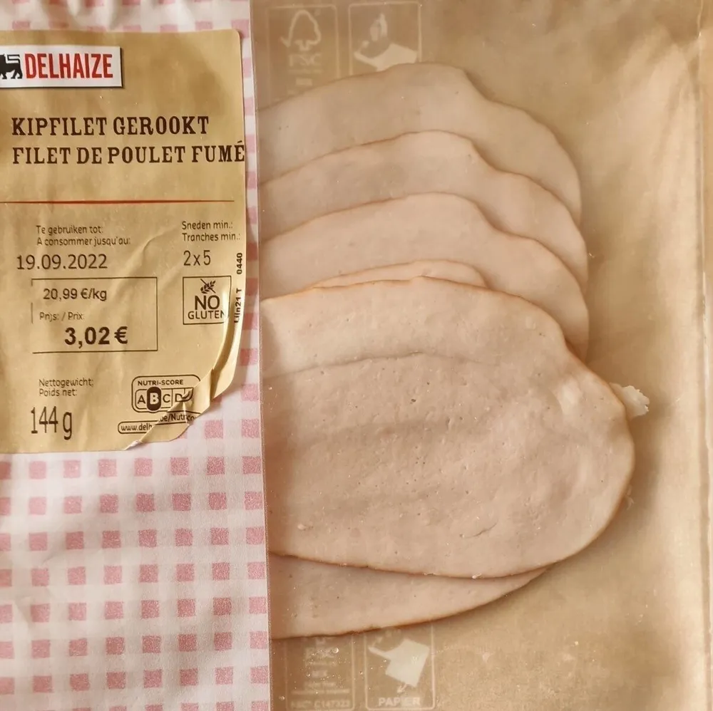 Filet de poulet fumé