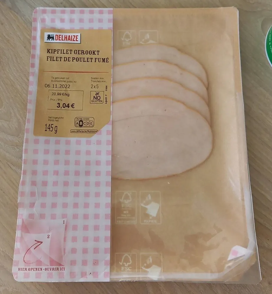 Kipfilet gerookt