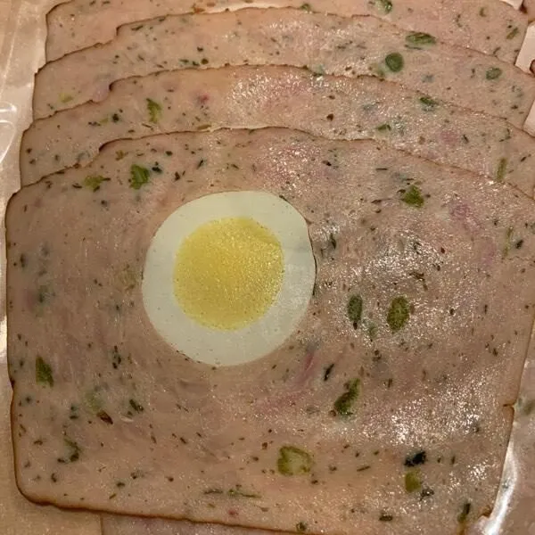 Pain de viande poulet à la flamande