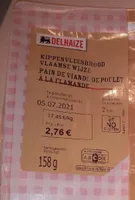 Pain de viande de poulet à la flamande