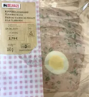 Pain de viande de poulet à la flamande