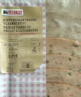 Pain de viande de poulet à la flamande