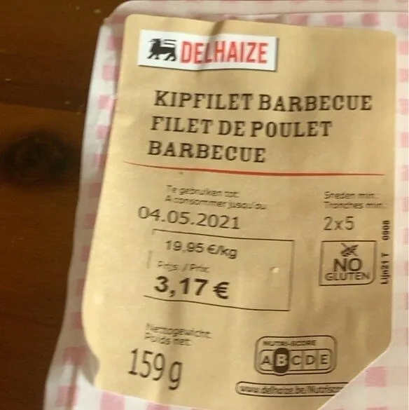 Filet de poulet barbecue
