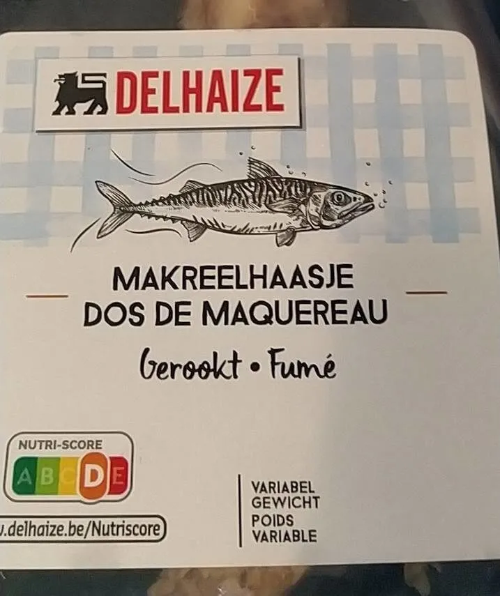 Dos de maquereau fumé