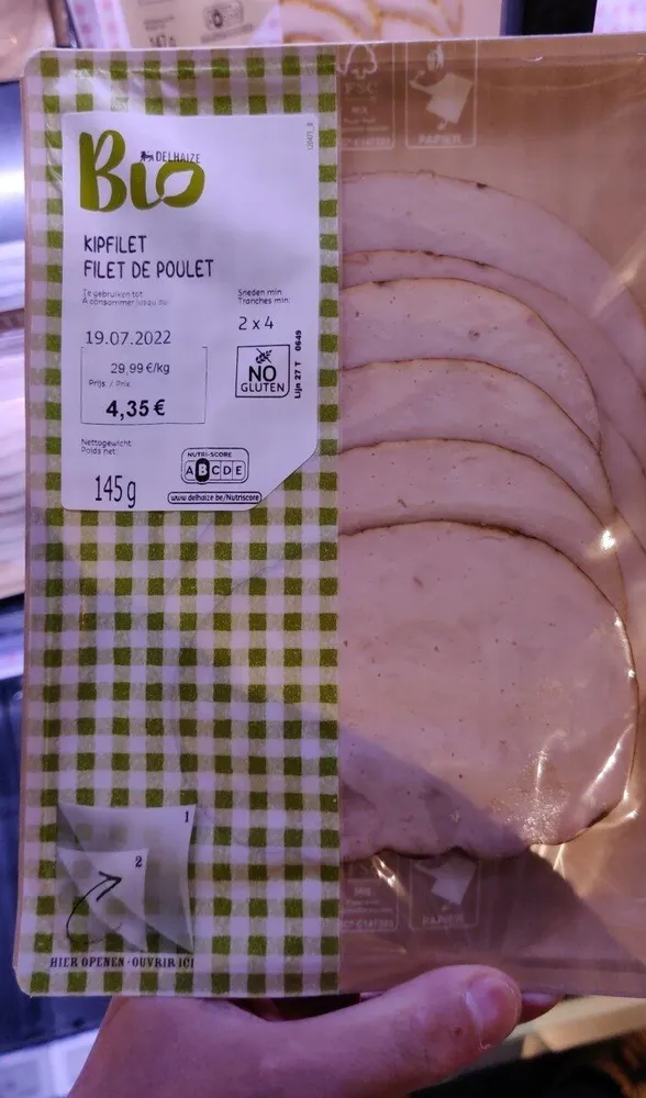 Filet de poulet bio
