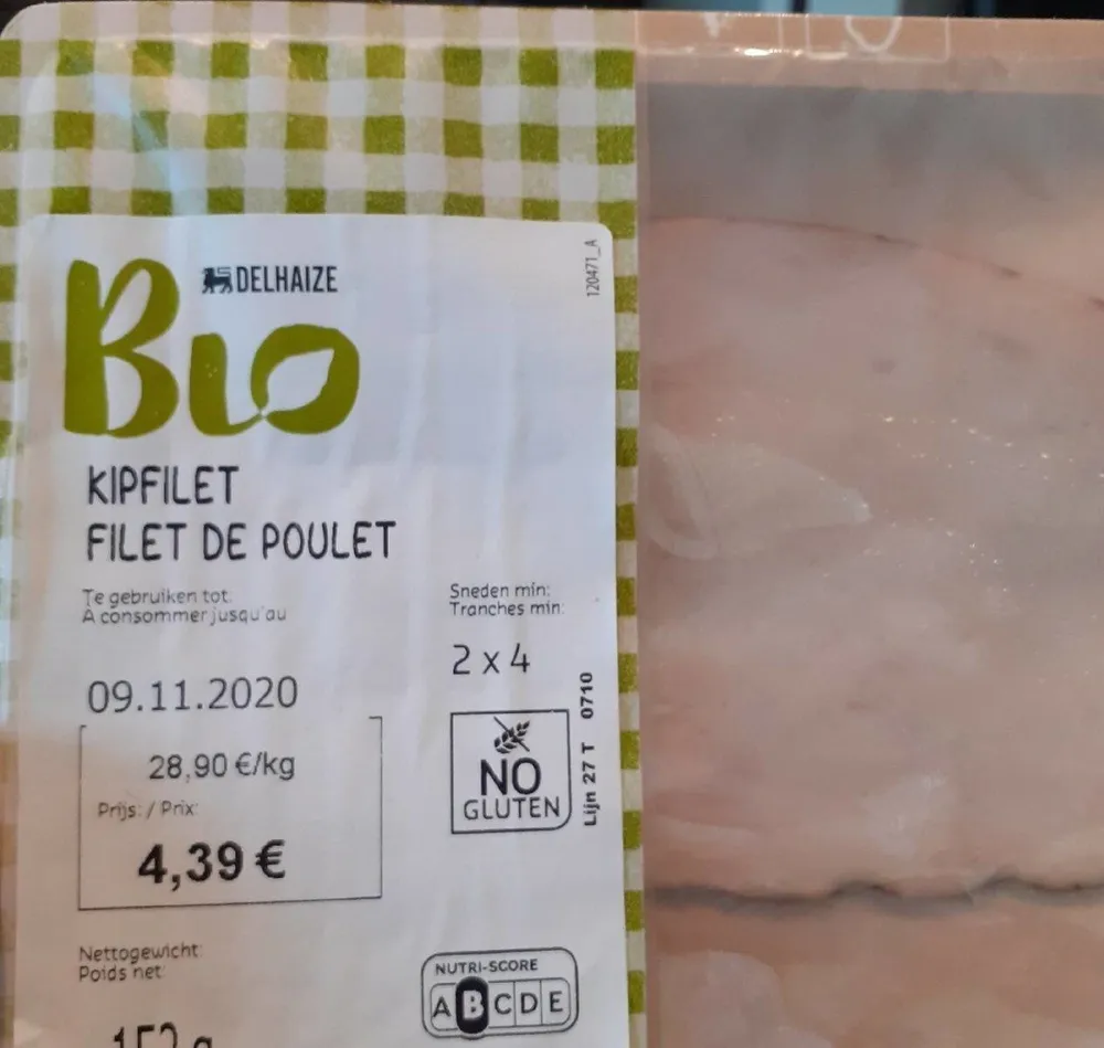 Filet de poulet bio