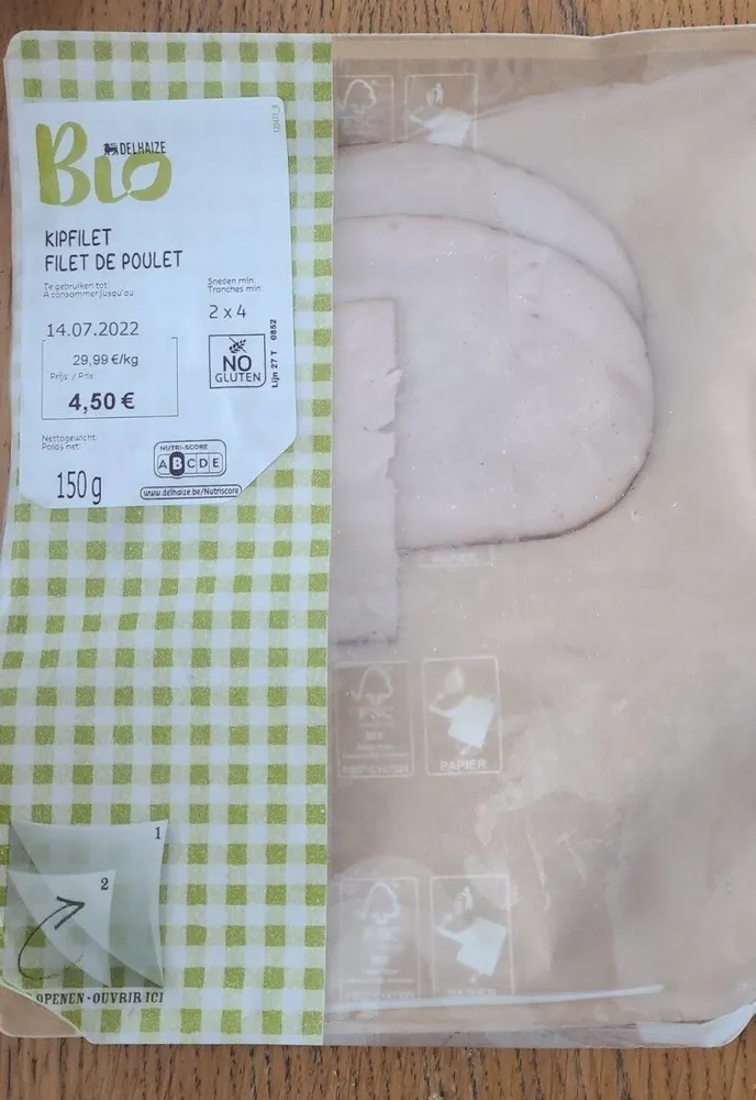 Biologische kipfilet