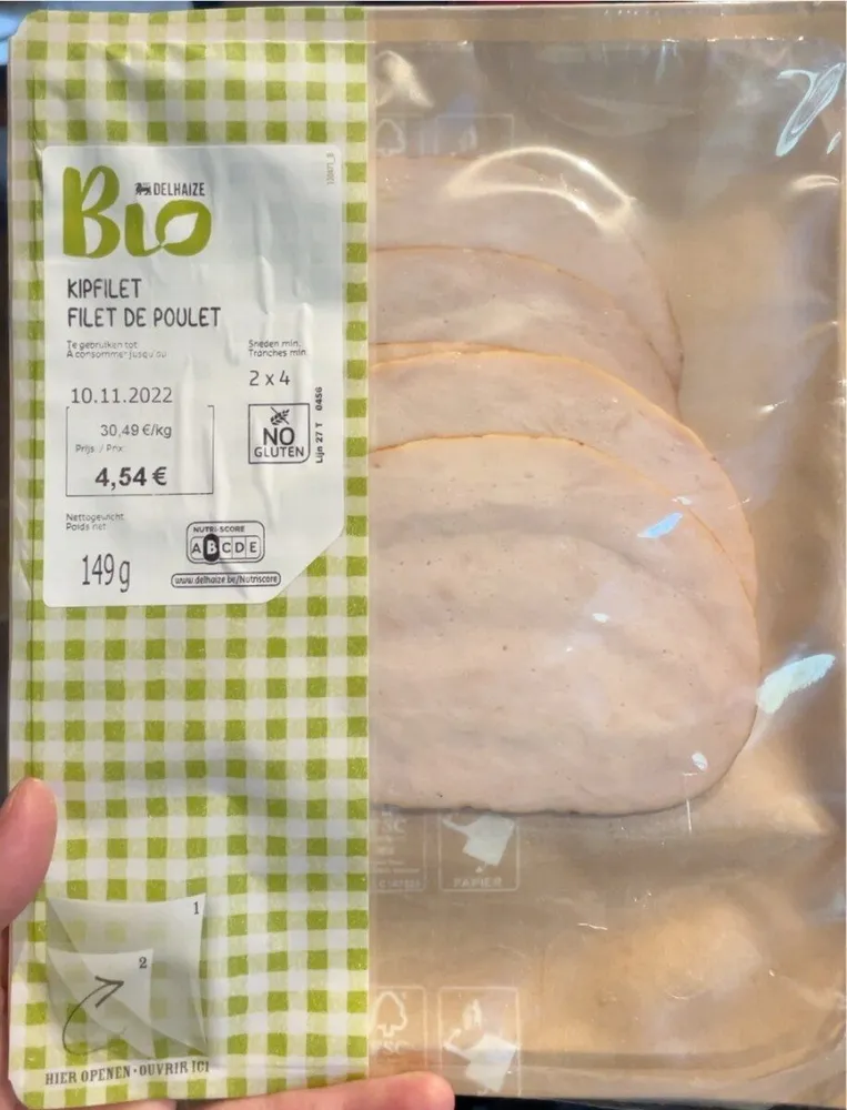 Filet de poulet bio