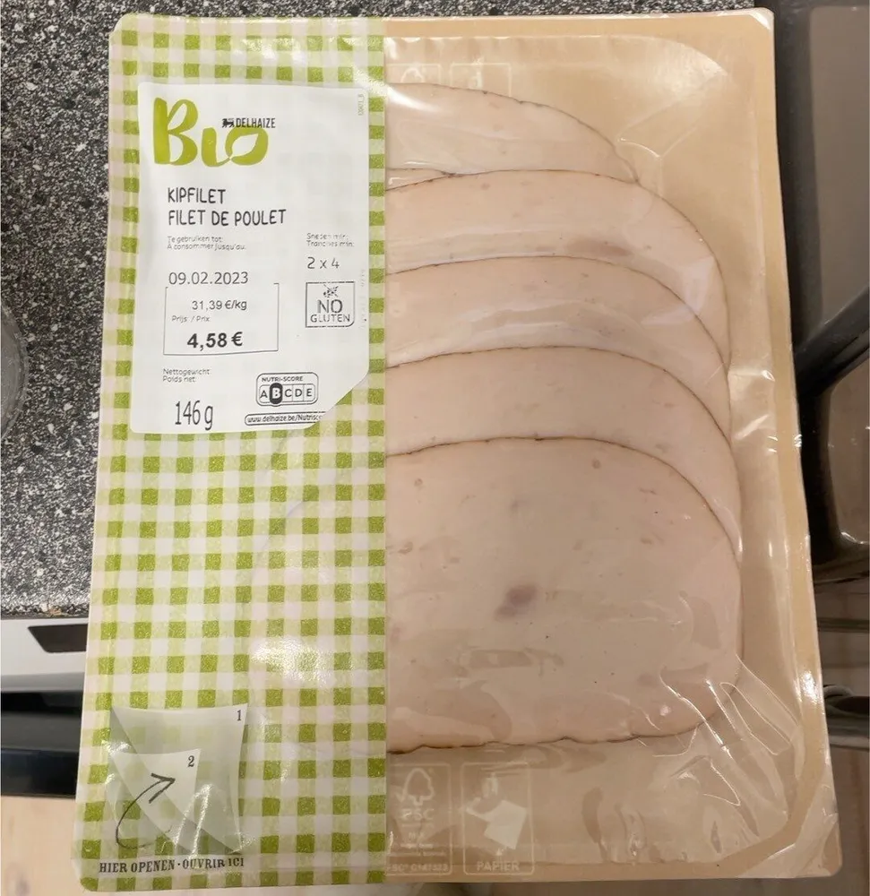 Filet de poulet bio