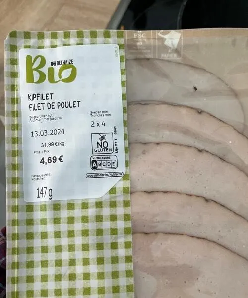 Filet de poulet bio