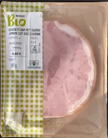 Jambon cuit avec couenne bio