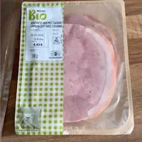 Jambon cuit avec couenne