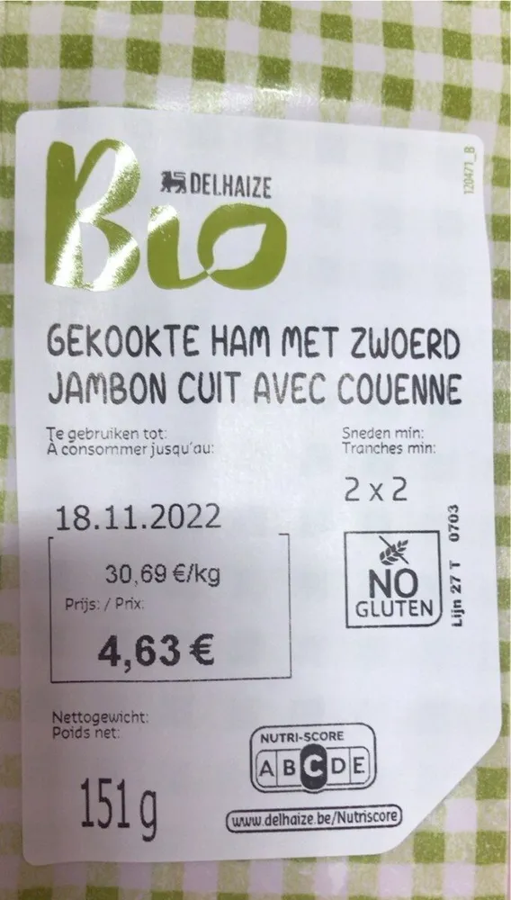 Jambon bio