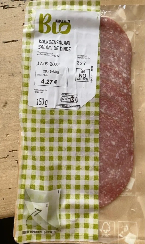 Salami de dinde