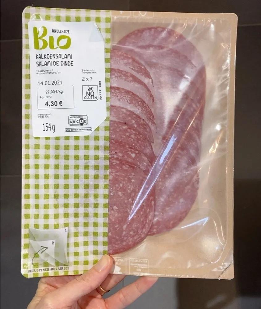 Salami de dinde bio