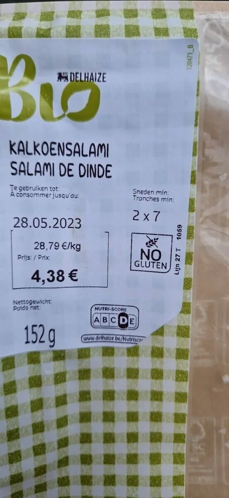 Salami de dinde