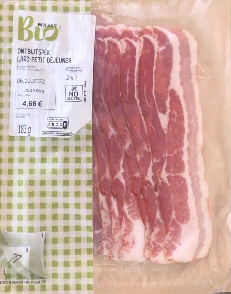 Lard petit dejeuner