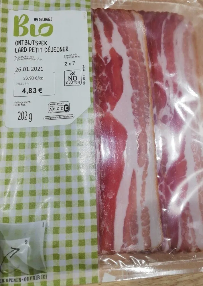 Lard petit déjeuner