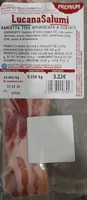 Pancetta affumicata a strisce