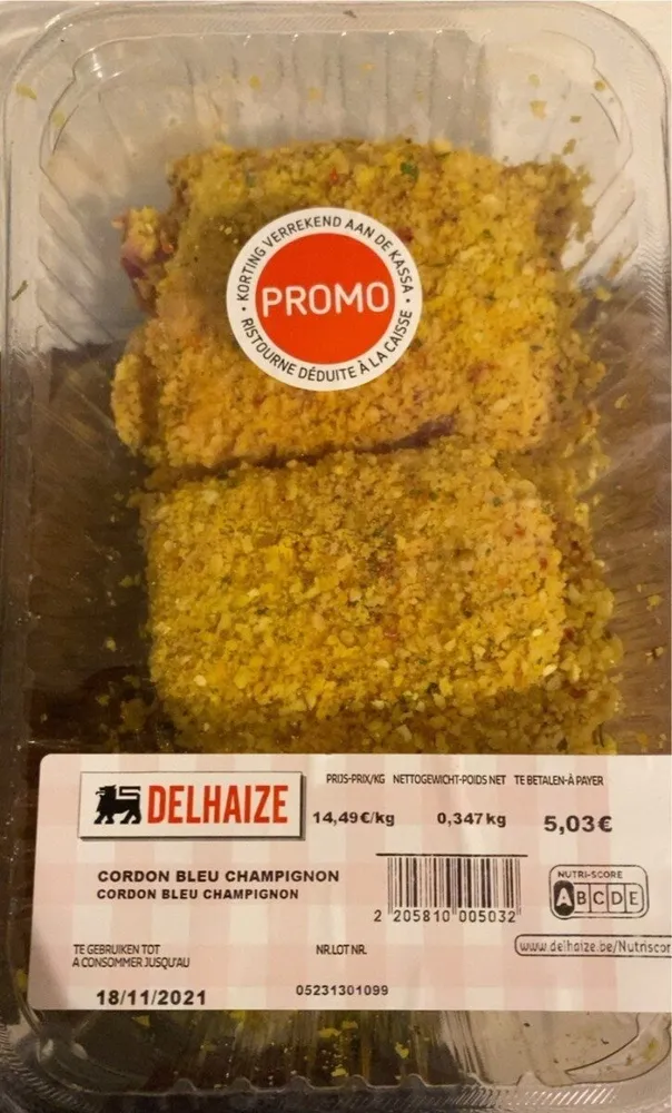 Cordon bleu champignon