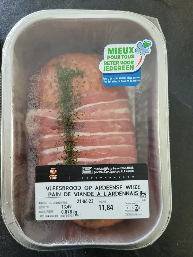 pain de viande à l'ardenaise