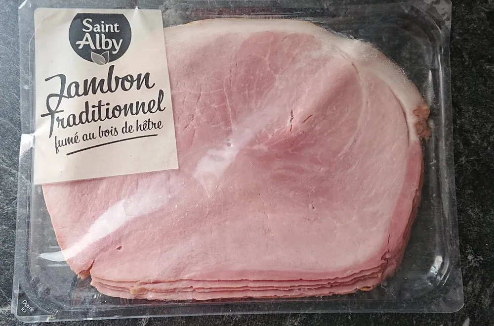 Jambon traditionnel fumé au bois de hêtre