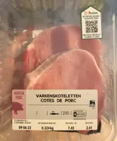 Cotes de porc