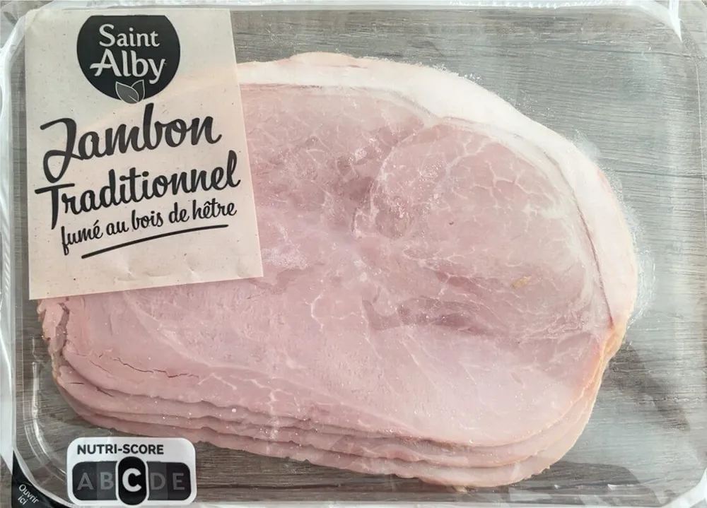 Jambon cuit qualite superieur fumé