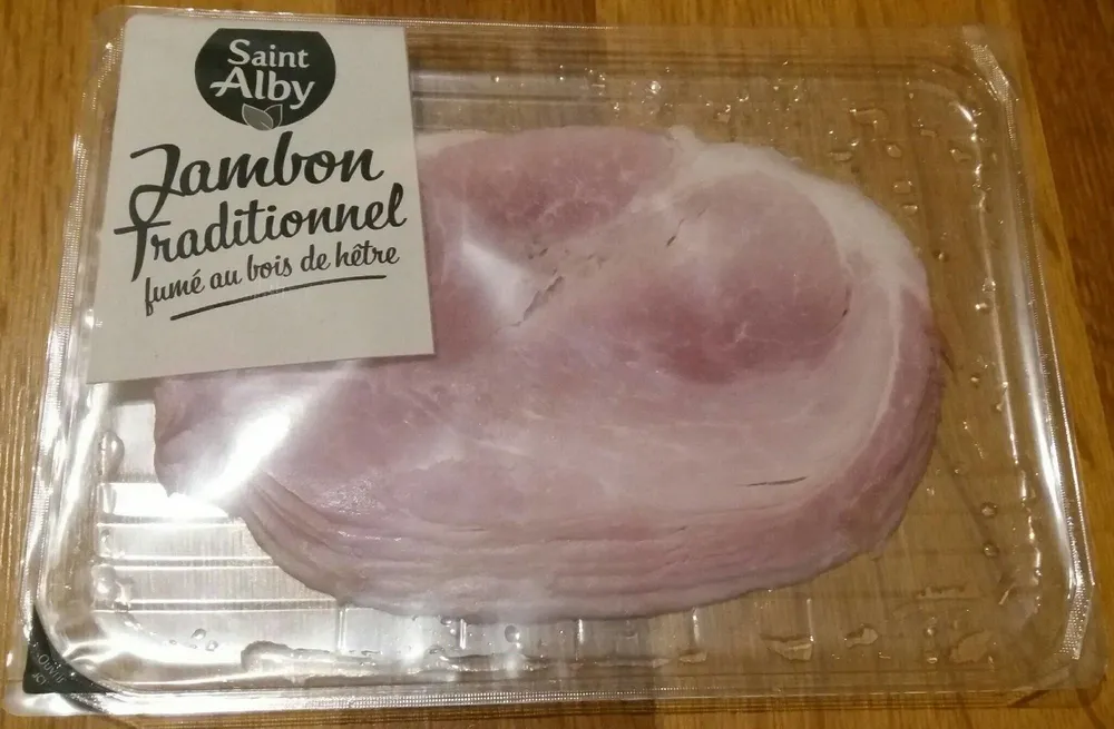 Jambon traditionnel fumé au bois de hêtre