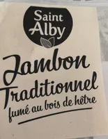 Jambon traditionnel fumé au bois de hêtre