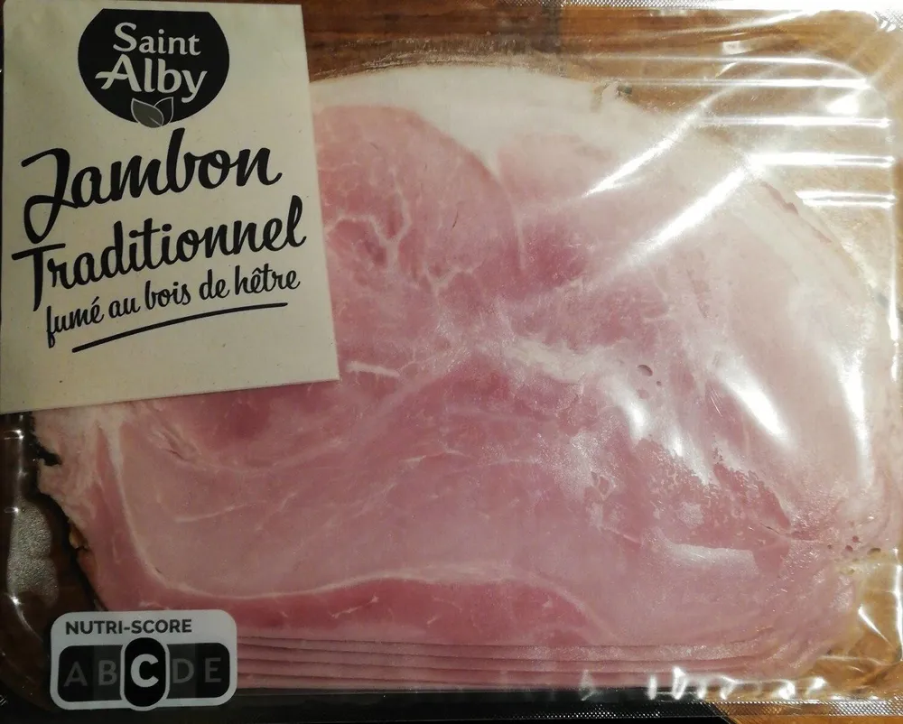 Jambon cuit fumé
