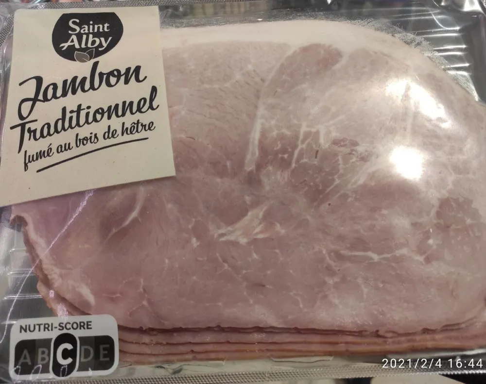 Jambon Traditionnel fumé au bois de hêtre