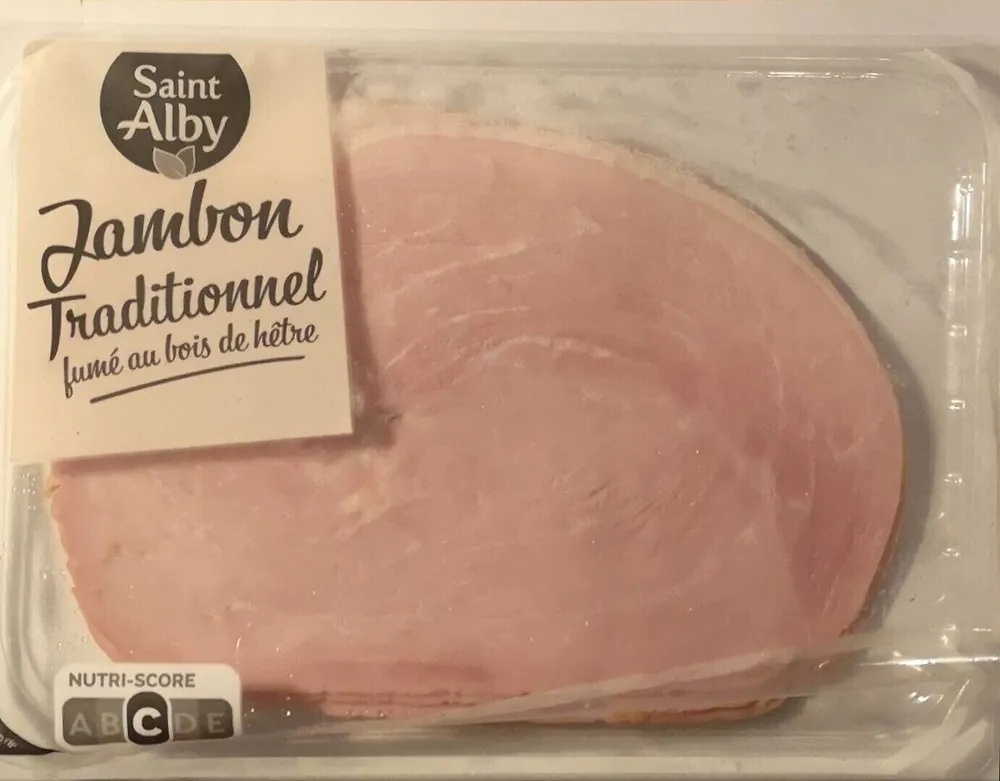 Jambon traditionnel fumé au bois de hêtre