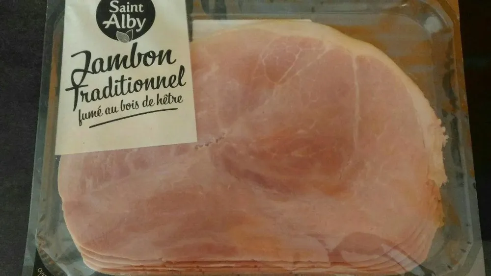 Jambon traditionnel fumé au bois de hêtre