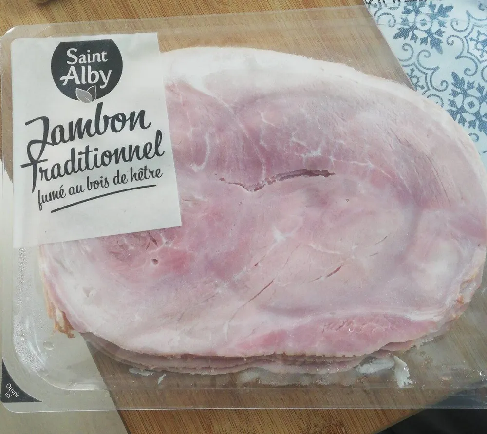 Jambon tradition fumé au bois de hêtre