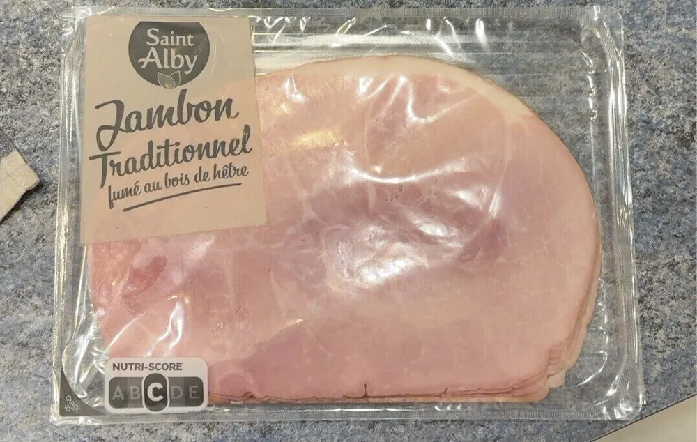 Jambon cuit, qualité supérieure, fumé